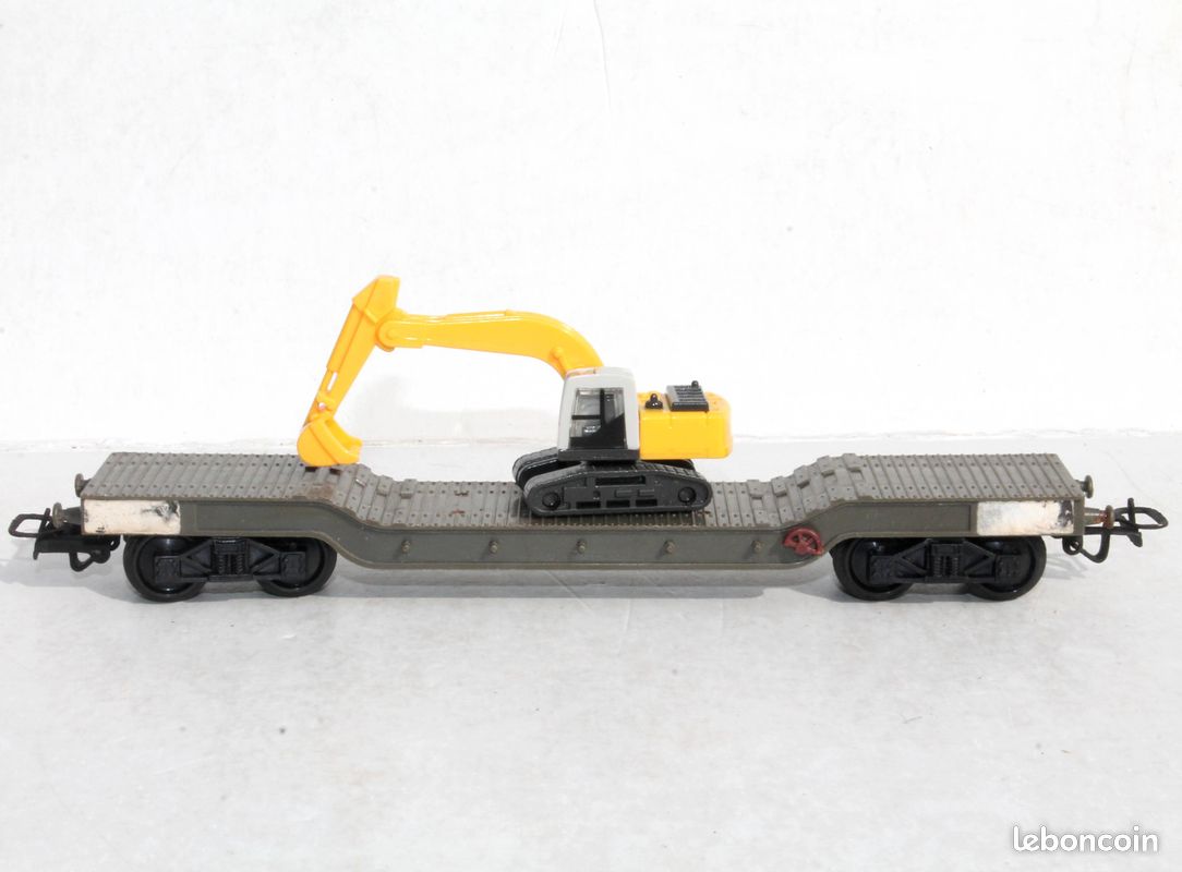 JOUEF HO WAGON Surbaisse Avec Tracto 6581 Train Electrique EUR 12,00
