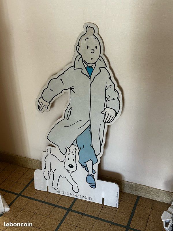 Fichier STL gratuit Silhouette TINTIN et MILOU·Design pour impression