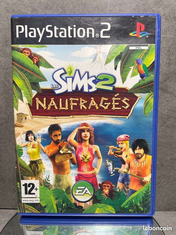 Notice/manuel Du Jeu Les Sims Pour PlayStation 2 - Très Bon état