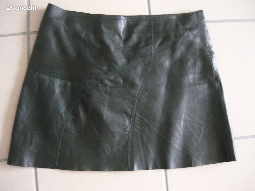 Jupe Comptoir des Cotonniers en cuir (image 1)