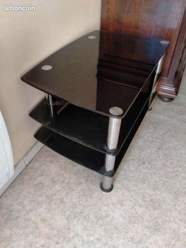 Table basse en verre pour télévision (image 2)