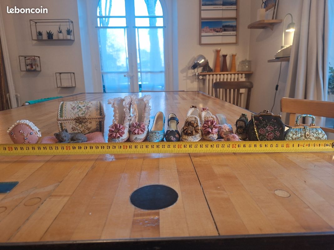 Chaussure de collection miniature - Ornement - vintage - The Mayfair Collection - France Chaussure de collection miniature - Ornement - vintage - The Mayfair Collection - France