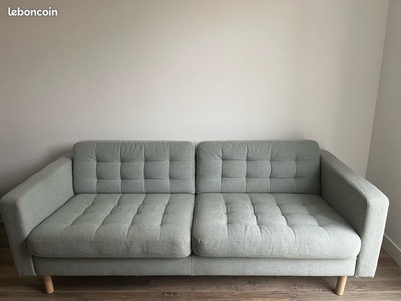 Canapé IKEA LANDSKRONA 3 places – vert clair (image 2)