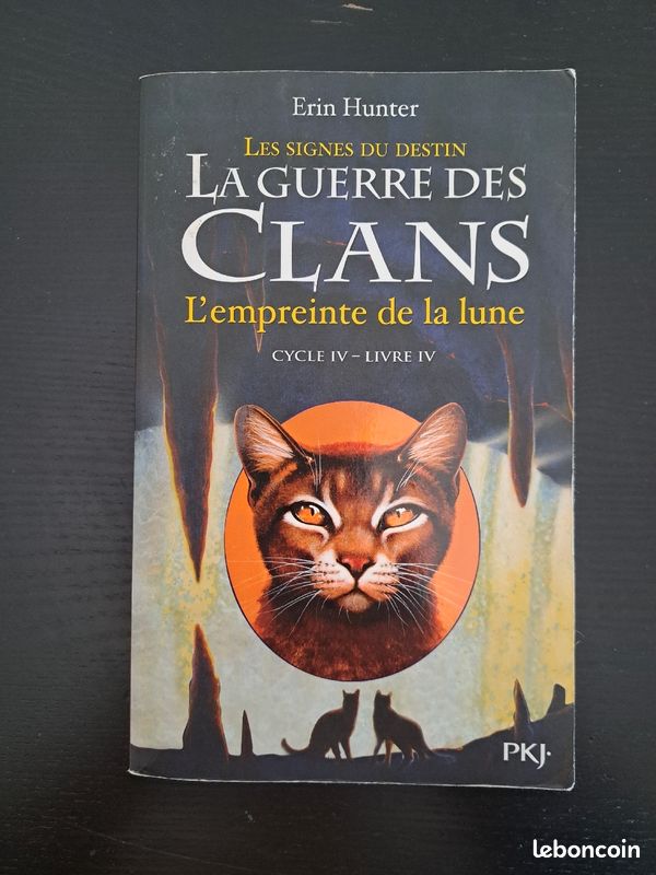 La guerre des clans l'empreinte de la lune dédicacé (image 2)