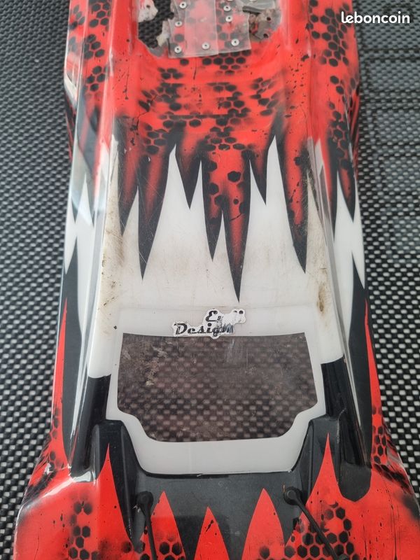 Carrosserie team Corally Shogun 1/8 (image 7)