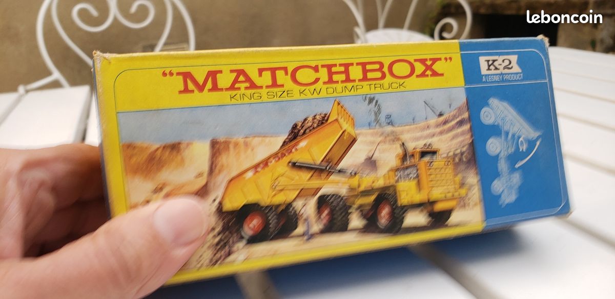 Matchbox King Size KW Dump Truck, camion à benne basculante (image 5)