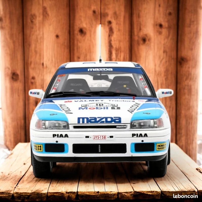 Mazda 323 Gtx Gr.A No.10 Rally 1000 Lakes 1991 1:18 Otto Mobile OT1099 - XIV. kerület, Makettezés, modellezés - Jófogás