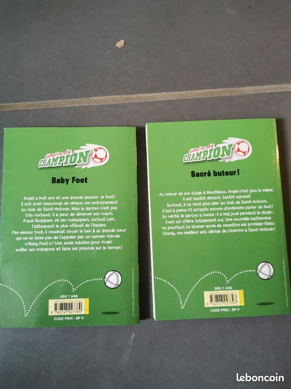 Lot de 2 livres graine de champion Lionel wengler (image 2)