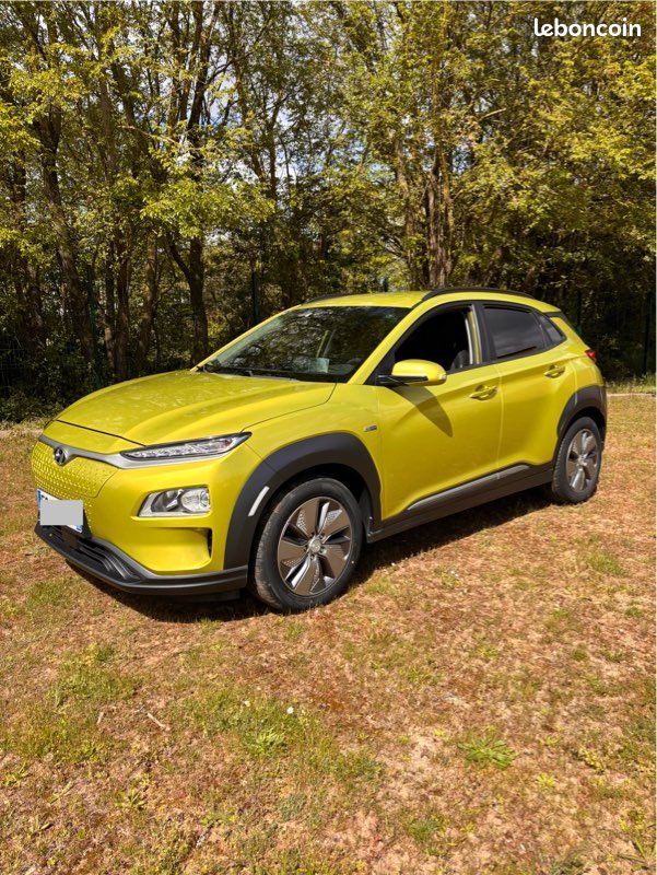 HYUNDAI KONA ELECTRIC 39 kwh (2,50/100 kms) pompe à chaleur, sièges chauffants, contrôle technique vierge (image 1)
