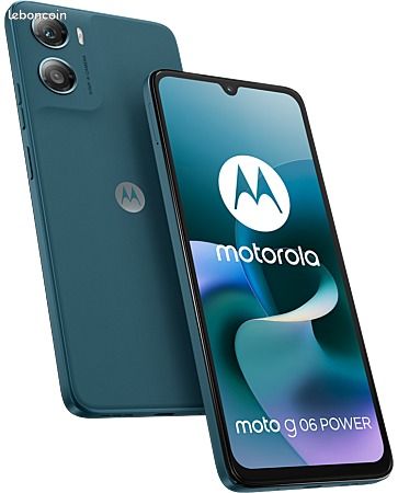 Smartphone Motorola G06 Power 4/256 Go bleu (image 1)