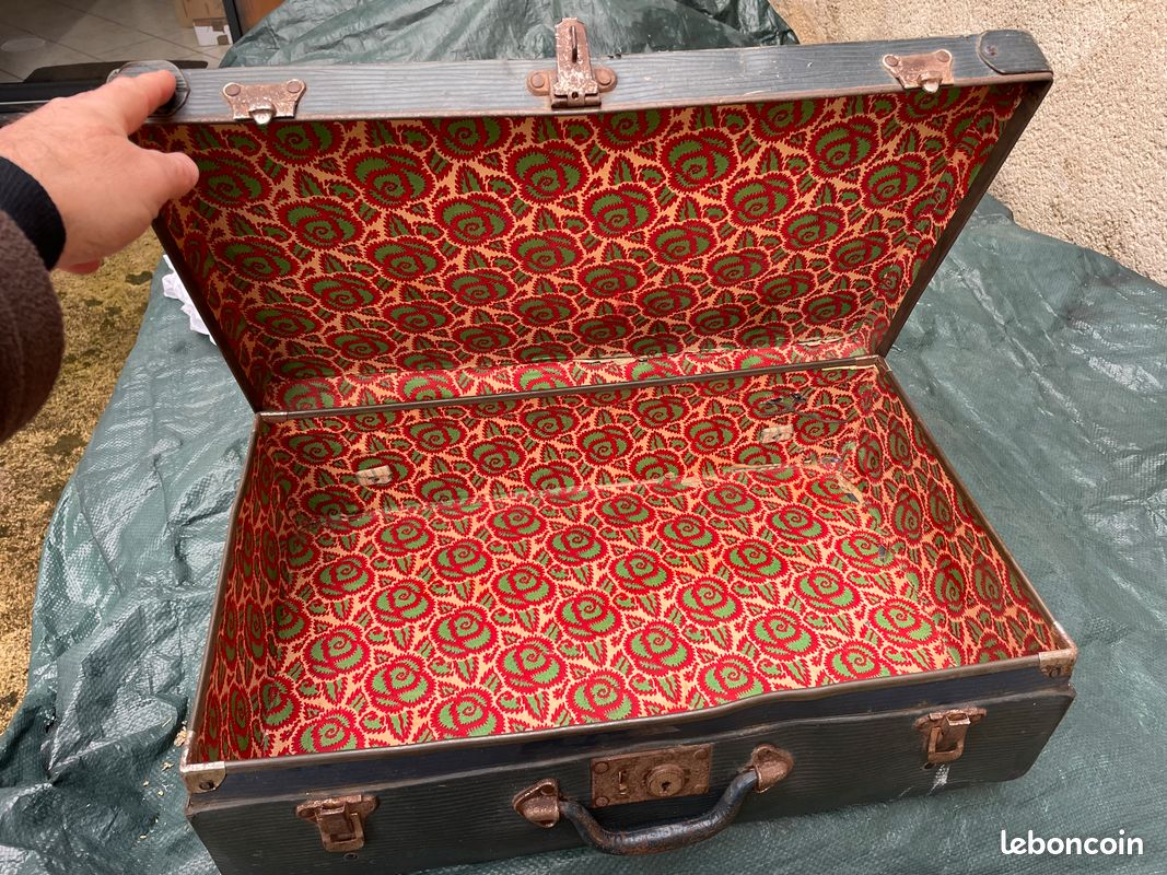 Valise Ancienne Waldhausen Années 20-30 Occasion - Rarité équestre, état âge