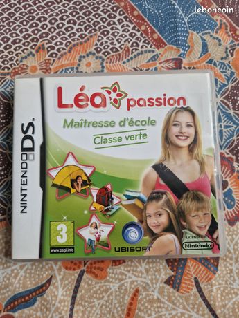 Jeu Nintendo DS Rare – Lea Passion Maîtresse D’École Classe Verte – Comme Neuf, Pour Enfants Et Famille