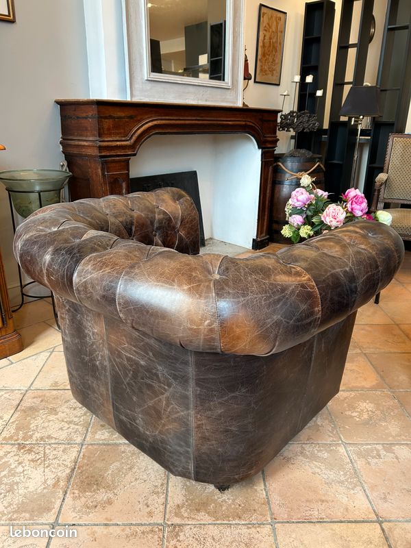Fauteuil Chesterfield Maison du Monde (image 3)