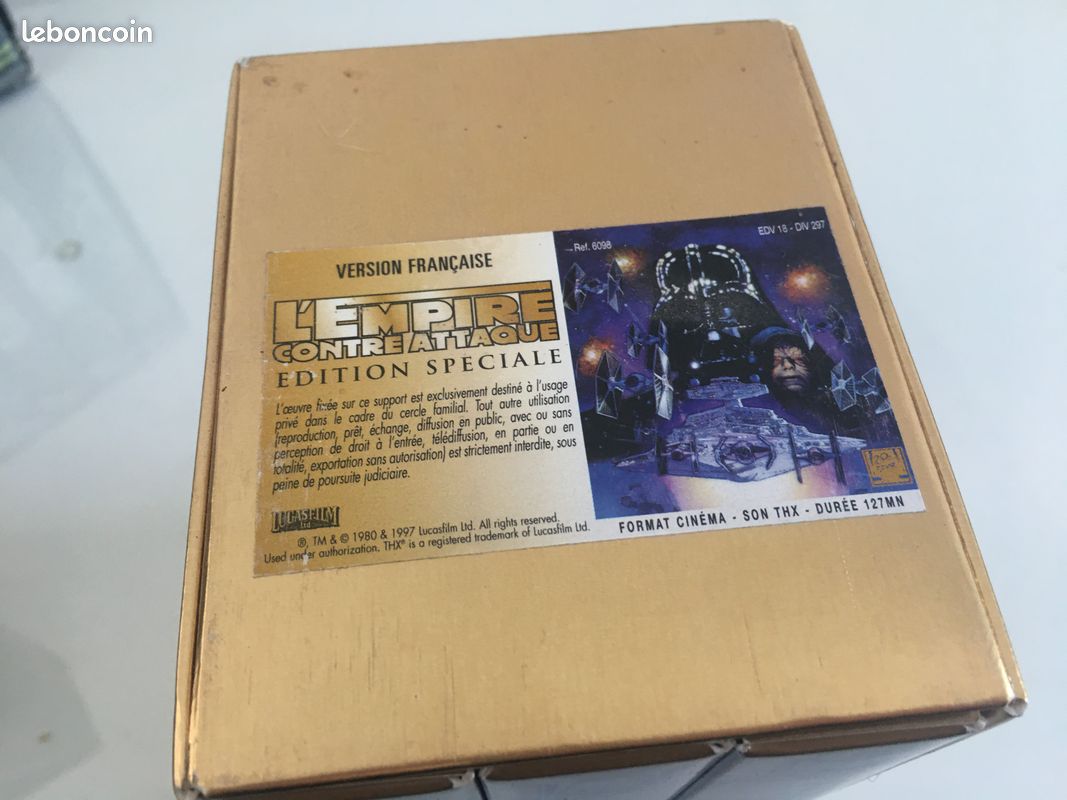 Coffret Collector 3 K7 VHS STAR WARS (image 9)