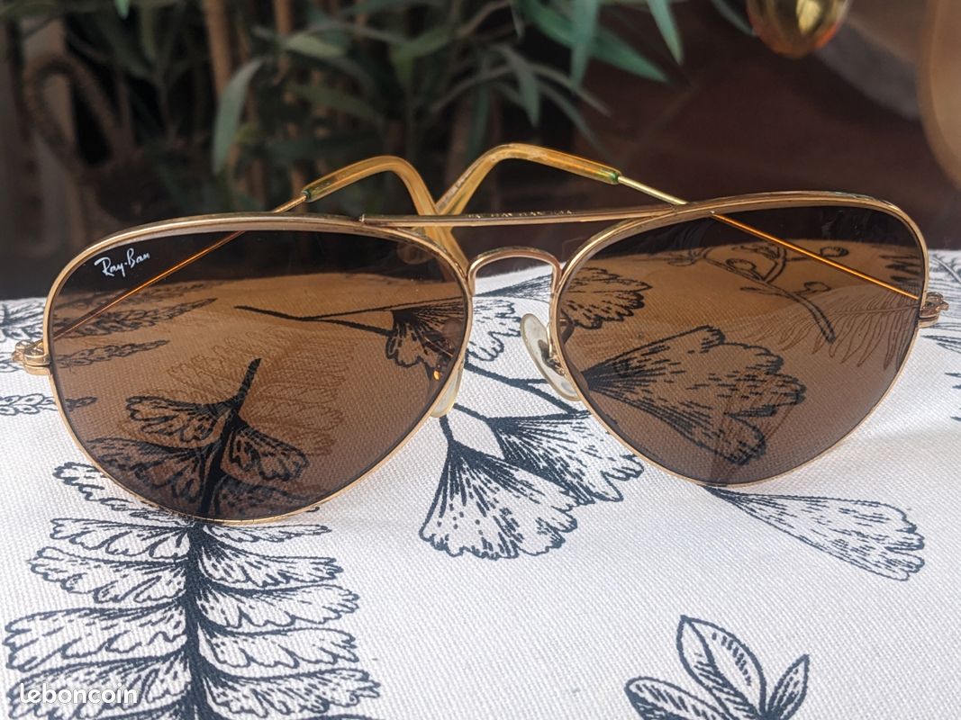 Lunettes Ray Ban aviator USA Bausch & Lomb (image 2)