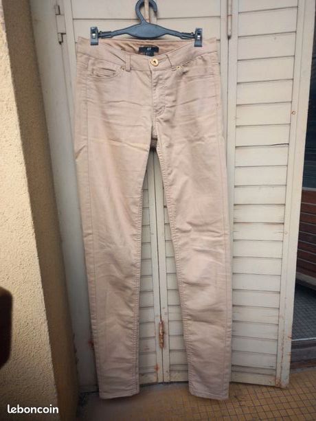 Pantalon beige H&M (image 1)