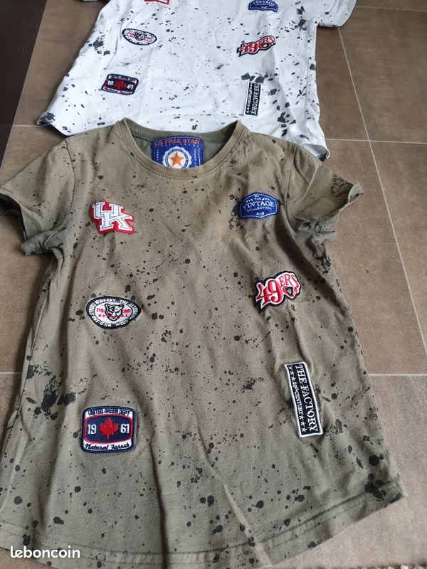 Lot de 2 T -shirts manches courtes marque (image 3)