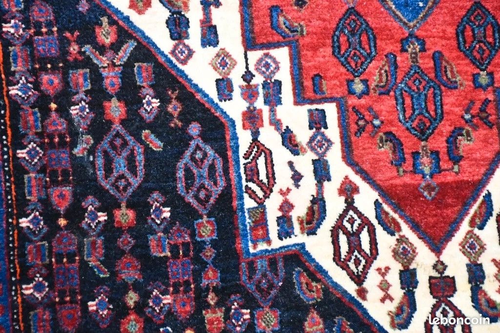 Tapis Senneh persan 158x121 cm (image 8)