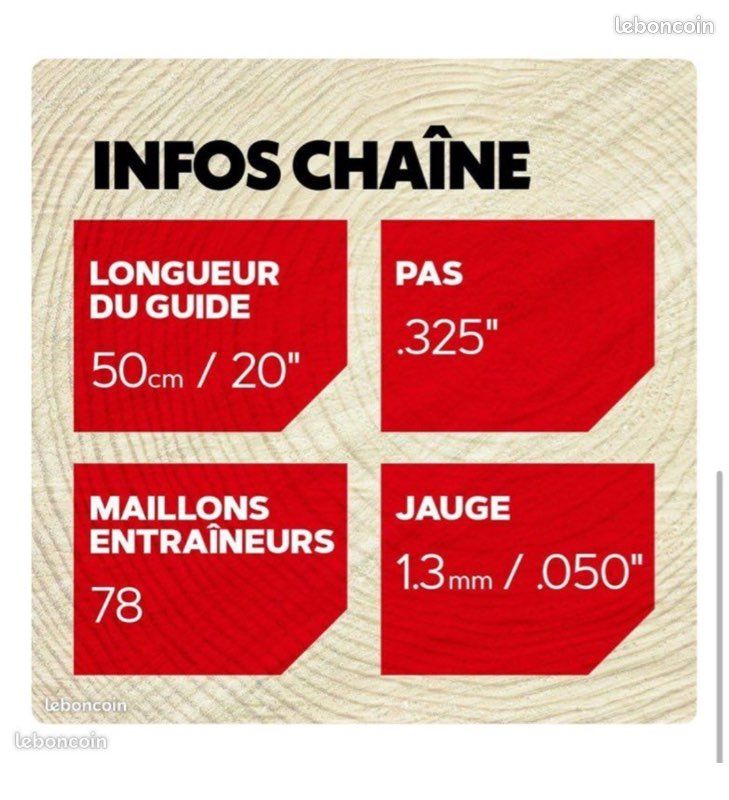 Chaîne De Tronçonneuse Oregon SpeedCut 78 Maillons - 95TXL Performance Optimale Pour Scies Jusqu'à 55cc