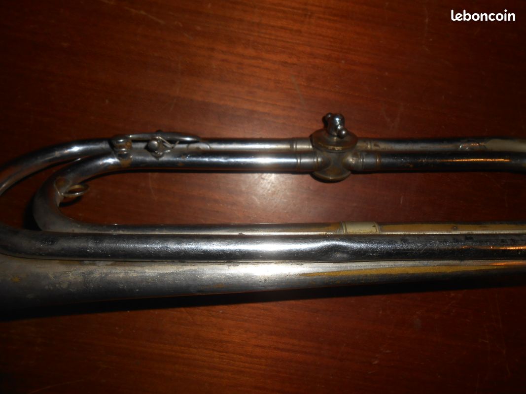 Rare ancien clairon trompette Van Engelen Lierre Belgiuqe tout début XXe (image 2)