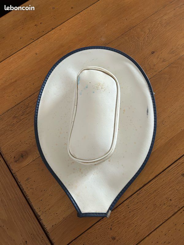 Raquette de tennis ancienne en bois Montana Star École - vintage