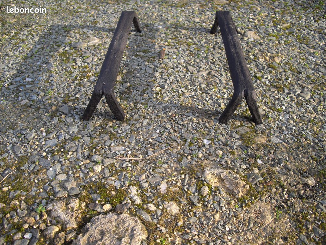 2 Chenets pour cheminée (image 1)