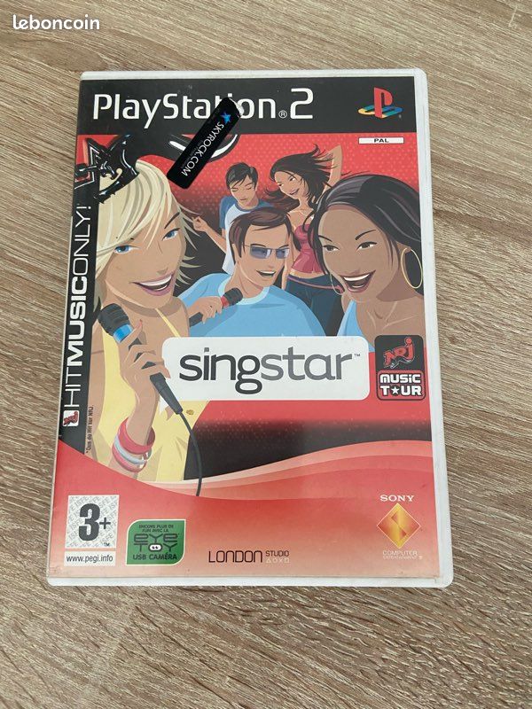 SINGSTAR POP HITS 2 PS2 PAL-FR NEW