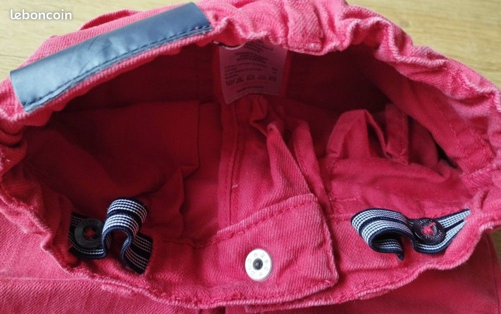Jeans rouge Jacadi 18 mois (image 4)