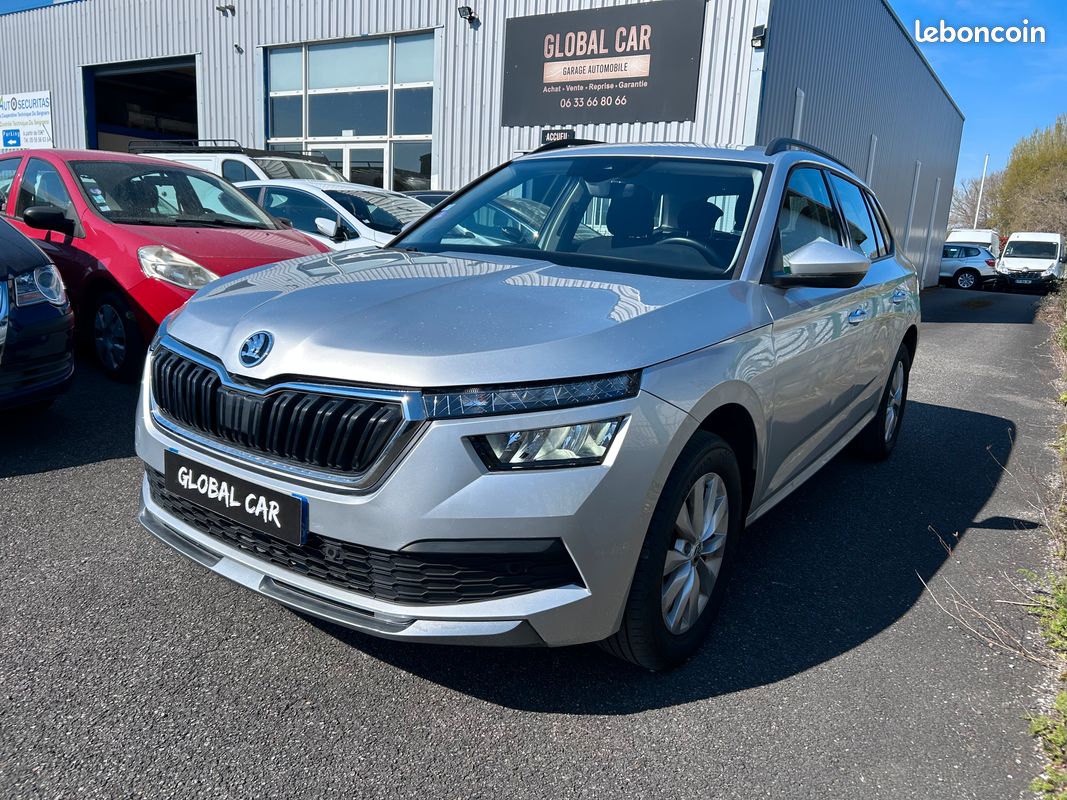 Skoda Kamiq 1.0 TSI 95ch Ambition Cockpit - 1ERE MAIN 27.800KMS- TVA Récupérable 12 075 HT (image 1)
