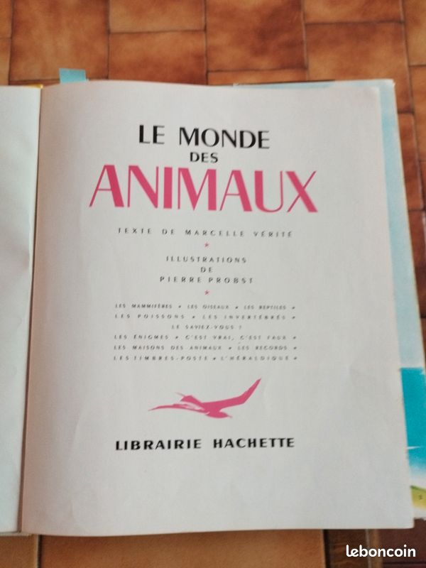 Encyclopédie le monde des animaux illustrée par Pierre Probst (image 4)