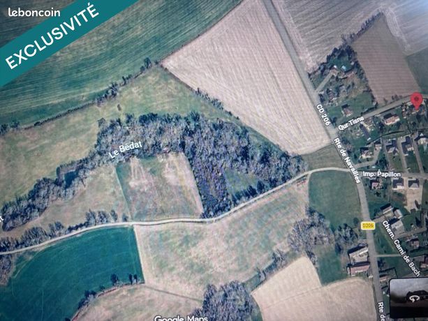 Terrain 14100 m² SAINT-CASTIN