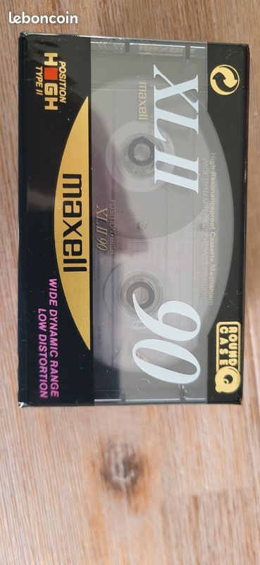 Cassettes audio neuves mawell XLII 90 (image 1)