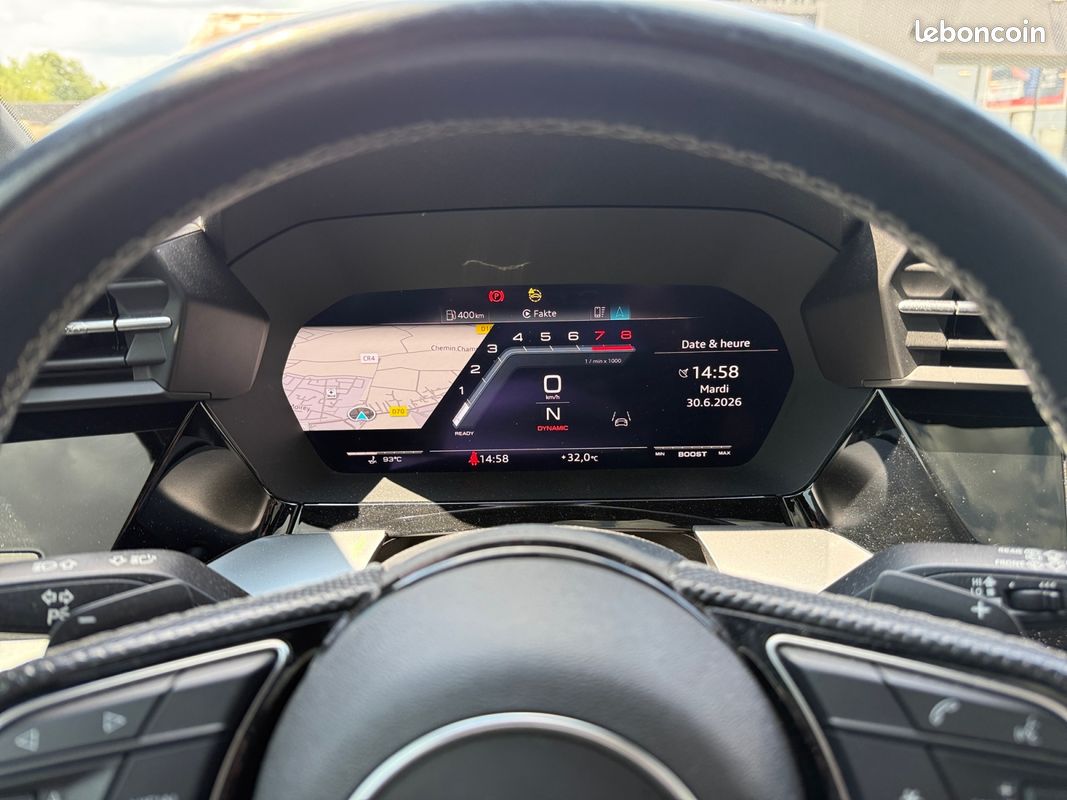 AUDI S3 SPORTBACK TFSI 310 S tronic 7 Quattro Toit Ouvrant Garantie 12 Mois (image 14)