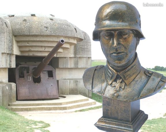 Buste d'un parachutiste allemand - - Divers - Bustes - - Vente d'objets militaires