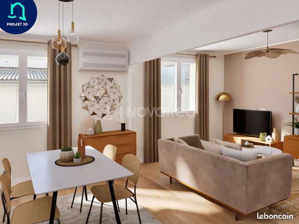Appartement 4 pièces 61 m²