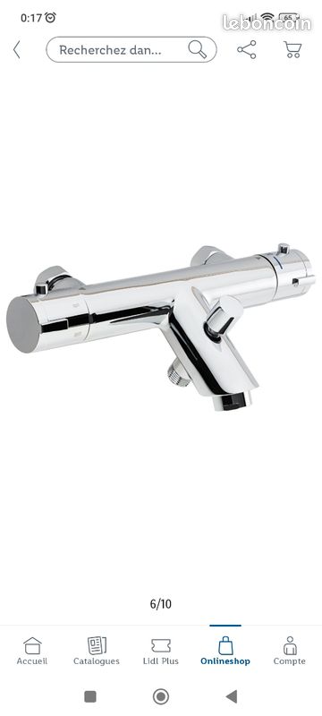Mitigeur baignoire thermostatique Livarno (image 4)