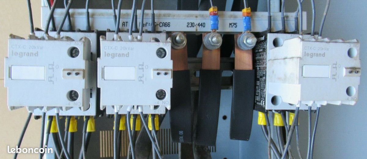 Legrand 415026 armoire- batterie automatique triphasee 400v p: 20 kvar (image 5)