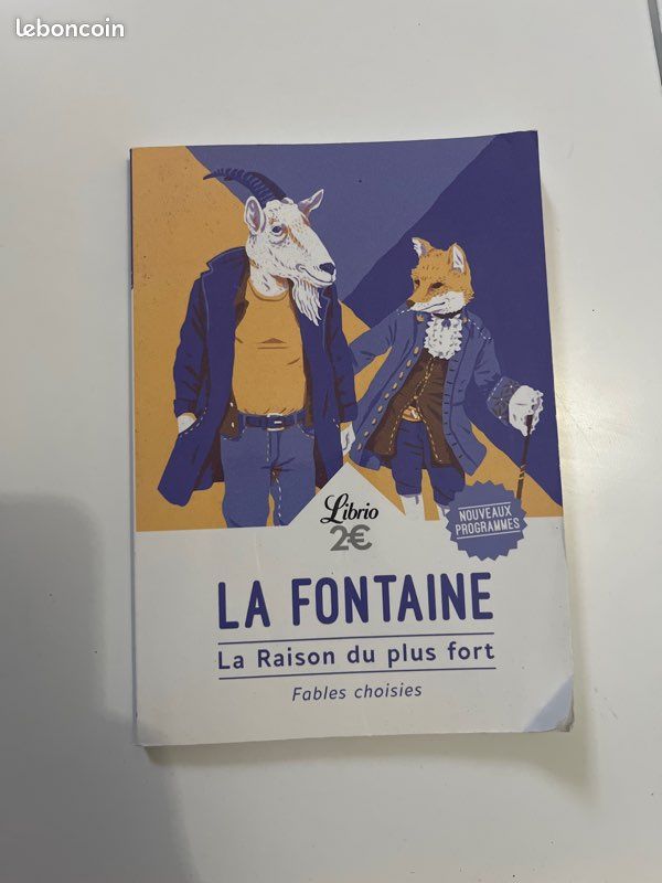 Livre Fables La Fontaine (image 1)