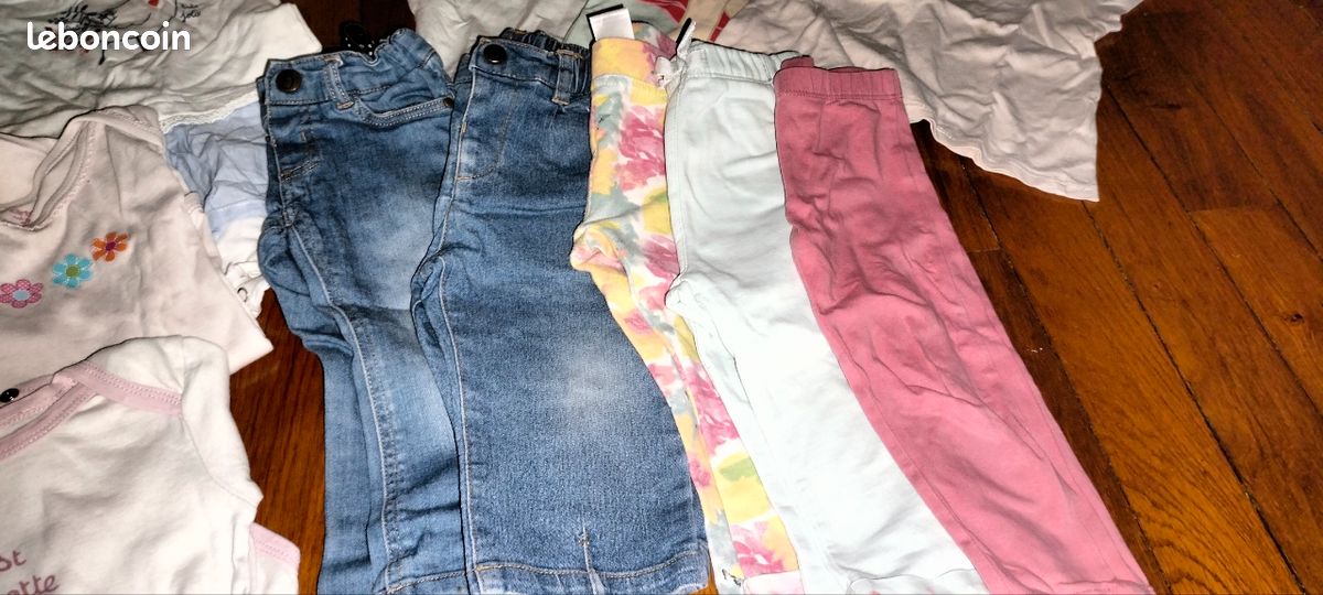 Lot vêtements fille 12 mois (image 5)