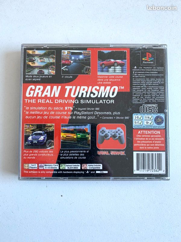Jeux PlayStation gran turismo (image 2)