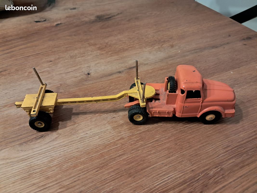 Dinky Toys GB 934 – Leyland Octopus Wagon – Camion Jaune 1/50 Zamak – Boîte D’origine