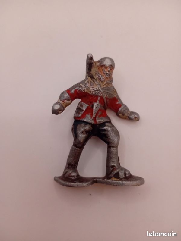 Lot De 6 Figurines Soldats Quiralu En Aluminium – Seconde Guerre Mondiale, Fabrication Française