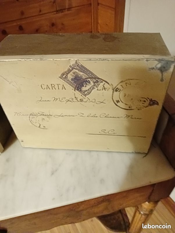 Lot de 3 boîtes métal déco et/ou rangement (image 2)