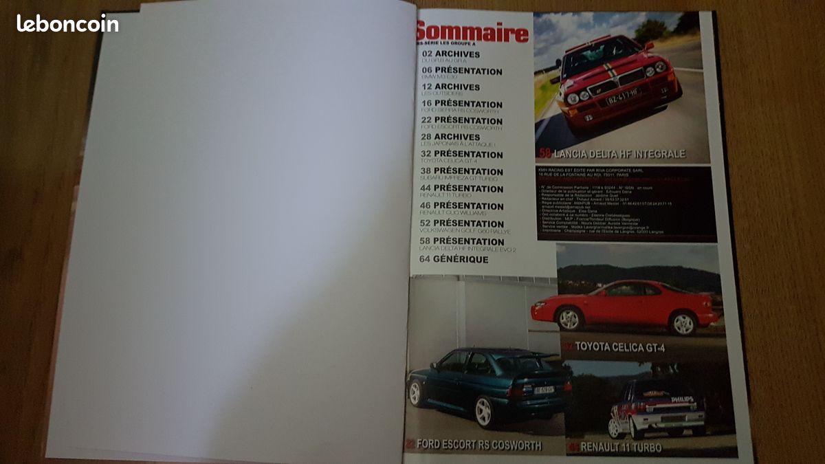 Sublime Magazine/ouvrage hors série km/h GROUPE A route-compétition (image 2)