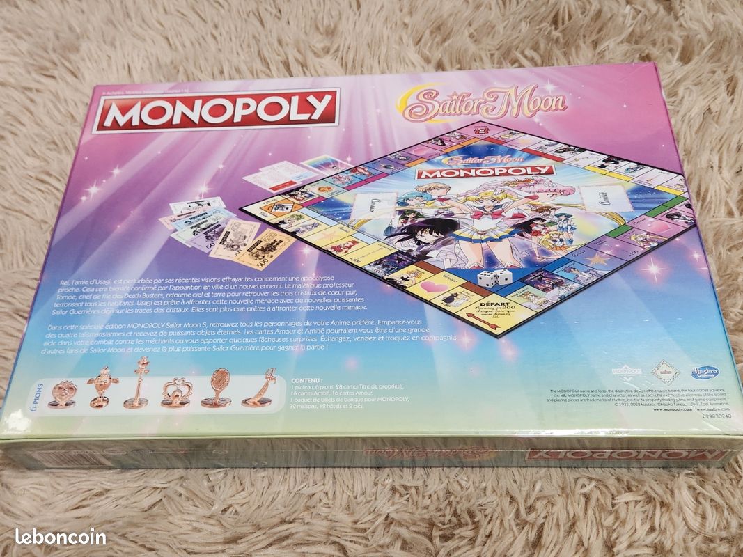 Monopoly sailor moon neuf Scellé sous blister - Jeux & Jouets