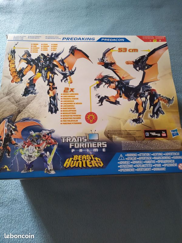 Transformers Beast Hunters Predaking Jeux Jouets