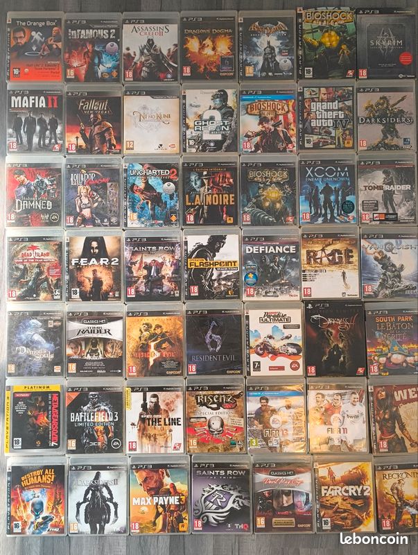 Troc Echange Lot de jeux pour ps3 sur
