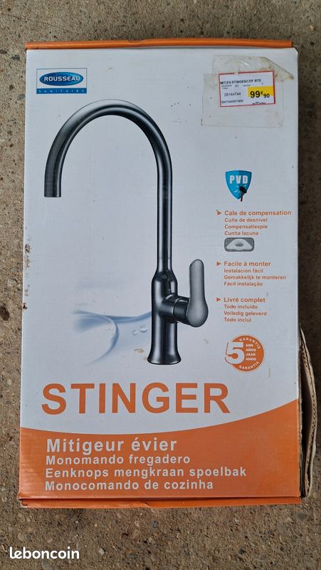 Mitigeur évier Stinger (image 3)