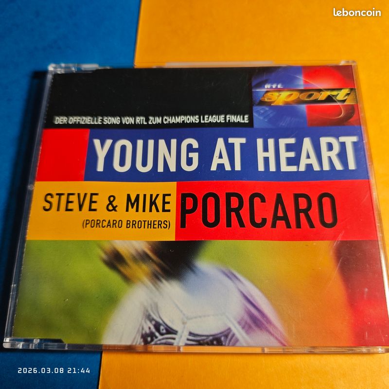 Steve Porcaro & Mike Porcaro, Porcaro Brothers Young At Heart Cd 
