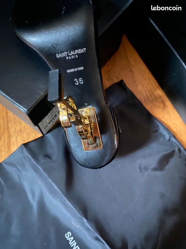 Laurent Shoes Talon St Laurent Yves Saint Laurent YSL Heels